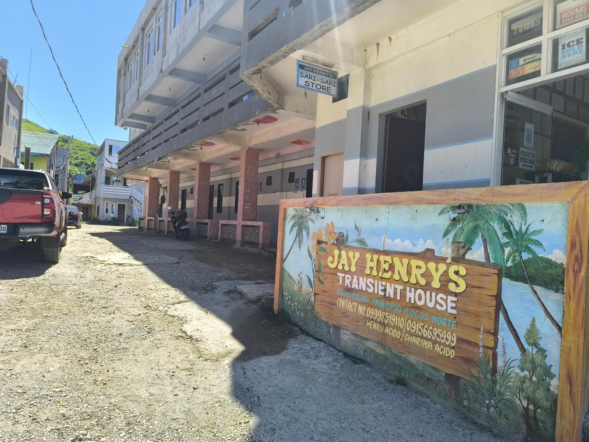 Jay Henry Transient Beach House, B Pagudpud, Blue Lagoon Beach מראה חיצוני תמונה